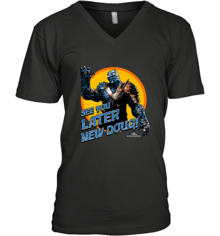 Marvel Thor Ragnarok Korg Later New Doug! Men's V-Neck Men's V-Neck / Black / S Men's V-Neck - skytshirtshop