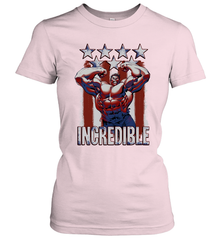 Marvel Hulk Incredible Stars and Stripes Women's T-Shirt Women's T-Shirt - skytshirtshop