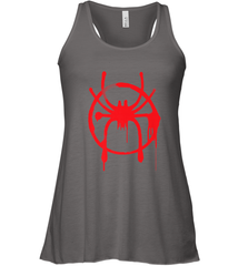 Marvel Spider Man Into the Spider Verse Red Women's Racerback Tank Women's Racerback Tank - skytshirtshop