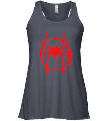 Marvel Spider Man Into the Spider Verse Red Women's Racerback Tank Women's Racerback Tank - skytshirtshop