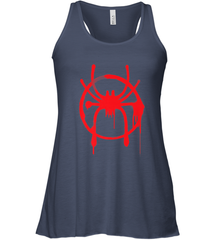 Marvel Spider Man Into the Spider Verse Red Women's Racerback Tank Women's Racerback Tank - skytshirtshop