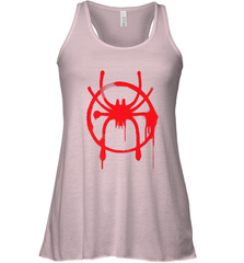 Marvel Spider Man Into the Spider Verse Red Women's Racerback Tank Women's Racerback Tank - skytshirtshop