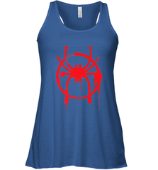 Marvel Spider Man Into the Spider Verse Red Women's Racerback Tank Women's Racerback Tank - skytshirtshop