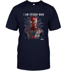 Marvel Infinity War I Am Spider Man Web Graphic Men's T-Shirt Men's T-Shirt - skytshirtshop