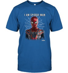 Marvel Infinity War I Am Spider Man Web Graphic Men's T-Shirt Men's T-Shirt - skytshirtshop