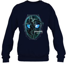 Marvel Spider Man Far From Home Stealth Suit Tech Portrait Crewneck Sweatshirt Crewneck Sweatshirt - skytshirtshop