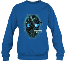 Marvel Spider Man Far From Home Stealth Suit Tech Portrait Crewneck Sweatshirt Crewneck Sweatshirt - skytshirtshop