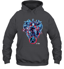 Marvel Avengers Infinity War Tech Group Hooded Sweatshirt Hooded Sweatshirt - skytshirtshop