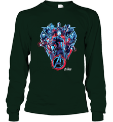 Marvel Avengers Infinity War Tech Group Long Sleeve T-Shirt Long Sleeve T-Shirt - skytshirtshop