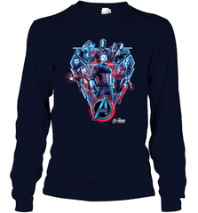 Marvel Avengers Infinity War Tech Group Long Sleeve T-Shirt Long Sleeve T-Shirt - skytshirtshop