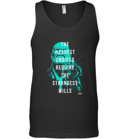 Marvel Infinity War Thanos Strongest Wills Men's Tank Top Men's Tank Top / Black / XS Men's Tank Top - skytshirtshop
