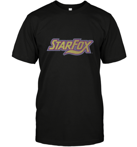 Star fox Vintage Distressed Game Logo Men's T-Shirt Men's T-Shirt / Black / S Men's T-Shirt - skytshirtshop