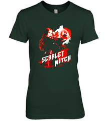 Marvel Infinity War Scarlet Witch Red Splat Women's Premium T-Shirt Women's Premium T-Shirt - skytshirtshop