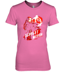 Marvel Infinity War Scarlet Witch Red Splat Women's Premium T-Shirt Women's Premium T-Shirt - skytshirtshop