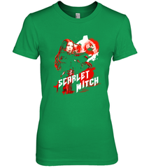 Marvel Infinity War Scarlet Witch Red Splat Women's Premium T-Shirt Women's Premium T-Shirt - skytshirtshop