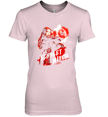 Marvel Infinity War Scarlet Witch Red Splat Women's Premium T-Shirt Women's Premium T-Shirt - skytshirtshop