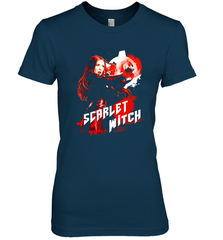 Marvel Infinity War Scarlet Witch Red Splat Women's Premium T-Shirt Women's Premium T-Shirt - skytshirtshop