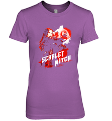 Marvel Infinity War Scarlet Witch Red Splat Women's Premium T-Shirt Women's Premium T-Shirt - skytshirtshop