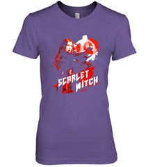 Marvel Infinity War Scarlet Witch Red Splat Women's Premium T-Shirt Women's Premium T-Shirt - skytshirtshop