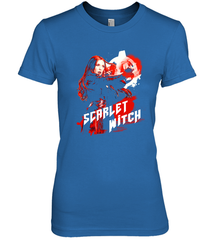 Marvel Infinity War Scarlet Witch Red Splat Women's Premium T-Shirt Women's Premium T-Shirt - skytshirtshop