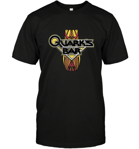 Star Trek DS9 Quark's Bar Vintage Logo Men's T-Shirt Men's T-Shirt / Black / S Men's T-Shirt - skytshirtshop