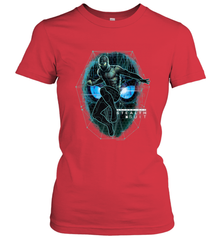 Marvel Spider Man Far From Home Stealth Suit Tech Portrait Women's T-Shirt Women's T-Shirt - skytshirtshop