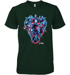 Marvel Avengers Infinity War Tech Group Men's Premium T-Shirt Men's Premium T-Shirt - skytshirtshop
