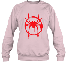Marvel Spider Man Into the Spider Verse Red Crewneck Sweatshirt Crewneck Sweatshirt - skytshirtshop