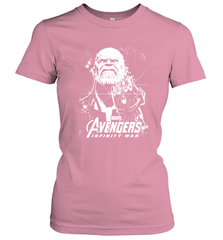 Marvel Infinity War Thanos Unicolor Stamp Women's T-Shirt Women's T-Shirt - skytshirtshop