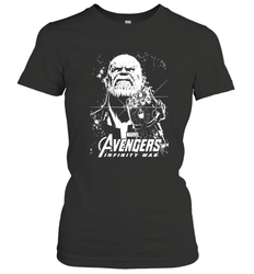 Marvel Infinity War Thanos Unicolor Stamp Women's T-Shirt