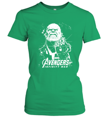 Marvel Infinity War Thanos Unicolor Stamp Women's T-Shirt Women's T-Shirt - skytshirtshop
