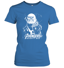 Marvel Infinity War Thanos Unicolor Stamp Women's T-Shirt Women's T-Shirt - skytshirtshop