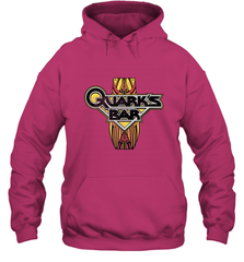 Star Trek DS9 Quark's Bar Vintage Logo Hooded Sweatshirt Hooded Sweatshirt - skytshirtshop