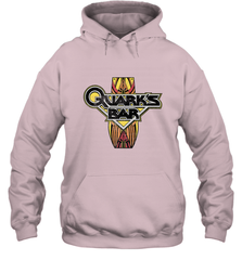Star Trek DS9 Quark's Bar Vintage Logo Hooded Sweatshirt Hooded Sweatshirt - skytshirtshop
