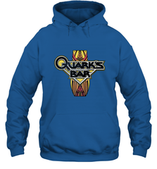 Star Trek DS9 Quark's Bar Vintage Logo Hooded Sweatshirt Hooded Sweatshirt - skytshirtshop
