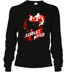 Marvel Infinity War Scarlet Witch Red Splat Long Sleeve T-Shirt Long Sleeve T-Shirt - skytshirtshop