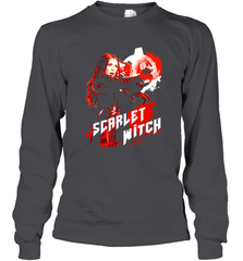 Marvel Infinity War Scarlet Witch Red Splat Long Sleeve T-Shirt Long Sleeve T-Shirt - skytshirtshop
