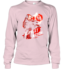 Marvel Infinity War Scarlet Witch Red Splat Long Sleeve T-Shirt Long Sleeve T-Shirt - skytshirtshop