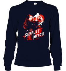 Marvel Infinity War Scarlet Witch Red Splat Long Sleeve T-Shirt Long Sleeve T-Shirt - skytshirtshop