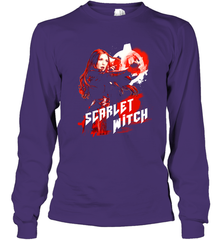 Marvel Infinity War Scarlet Witch Red Splat Long Sleeve T-Shirt Long Sleeve T-Shirt - skytshirtshop