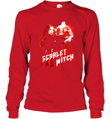 Marvel Infinity War Scarlet Witch Red Splat Long Sleeve T-Shirt Long Sleeve T-Shirt - skytshirtshop