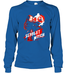 Marvel Infinity War Scarlet Witch Red Splat Long Sleeve T-Shirt Long Sleeve T-Shirt - skytshirtshop