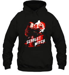 Marvel Infinity War Scarlet Witch Red Splat Hooded Sweatshirt