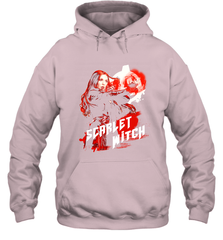 Marvel Infinity War Scarlet Witch Red Splat Hooded Sweatshirt Hooded Sweatshirt - skytshirtshop