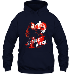 Marvel Infinity War Scarlet Witch Red Splat Hooded Sweatshirt