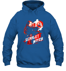 Marvel Infinity War Scarlet Witch Red Splat Hooded Sweatshirt Hooded Sweatshirt - skytshirtshop