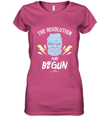 Marvel Thor Ragnarok Korg Revolution's Begun Women's V-Neck T-Shirt Women's V-Neck T-Shirt - skytshirtshop