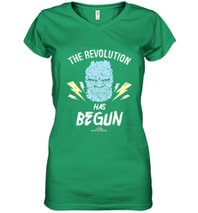 Marvel Thor Ragnarok Korg Revolution's Begun Women's V-Neck T-Shirt Women's V-Neck T-Shirt - skytshirtshop