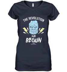 Marvel Thor Ragnarok Korg Revolution's Begun Women's V-Neck T-Shirt Women's V-Neck T-Shirt - skytshirtshop