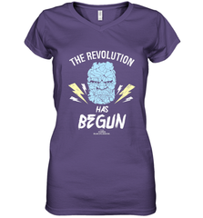 Marvel Thor Ragnarok Korg Revolution's Begun Women's V-Neck T-Shirt Women's V-Neck T-Shirt - skytshirtshop